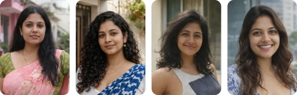 BaatVibe App Interface Preview showing social features